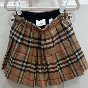 Burberry girls 2T Plaid Mini Skirt